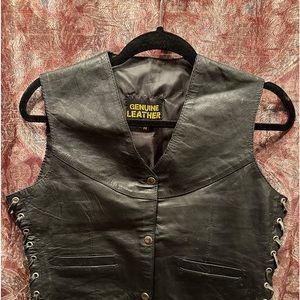 Leather Vest